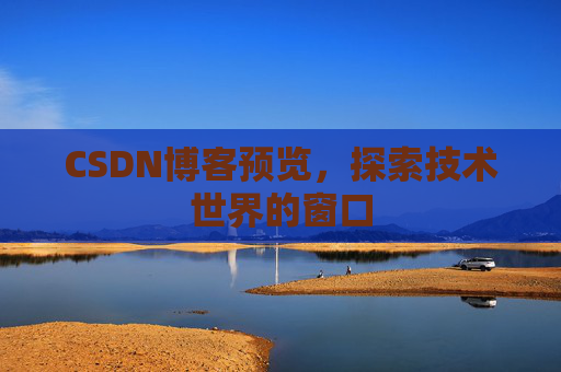 CSDN博客预览,探索技术世界的窗口